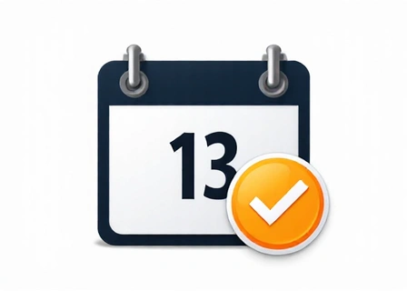 Un calendario con la fecha resaltada, simbolizando actualizaciones y revisiones de políticas.