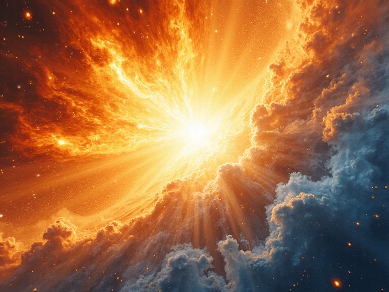 Imagen abstracta que representa energía y vitalidad